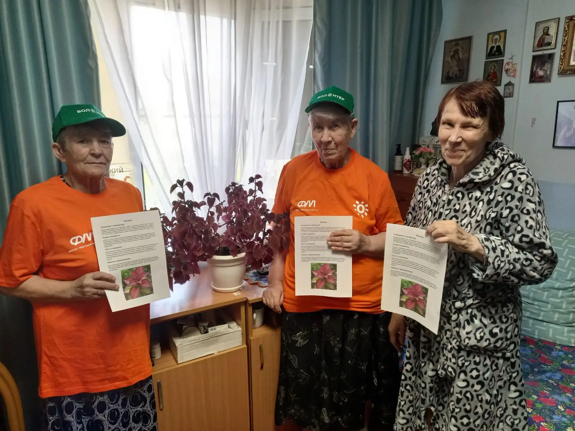 В рамках проекта «Инклюзивное волонтерство» по направлению  «цветоводство» была проведена встреча во