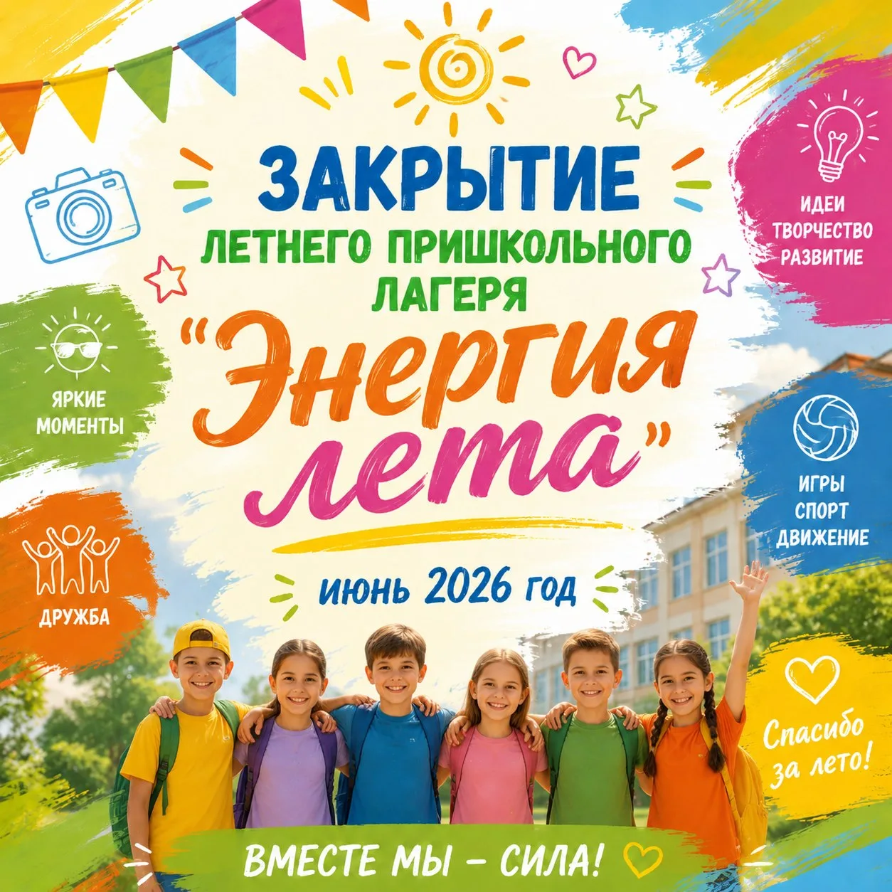🎊Закрытие пришкольного лагеря с дневным пребыванием  на базе ГКОУ АО "Школа - интернат...