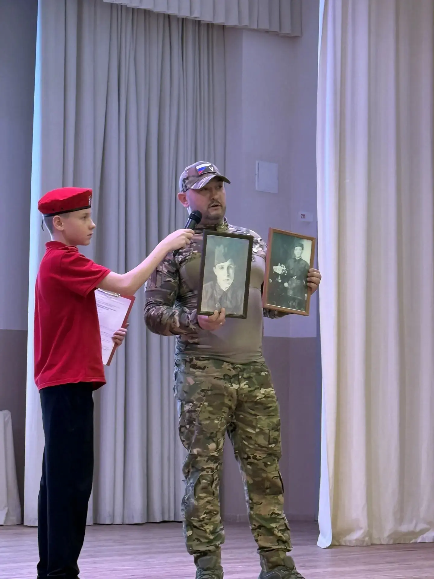 🔥 В НАШЕЙ ПАМЯТИ НАВСЕГДА ...   5 мая в МБОУ «Образовательный комплекс «Перспектива» состоялось откр