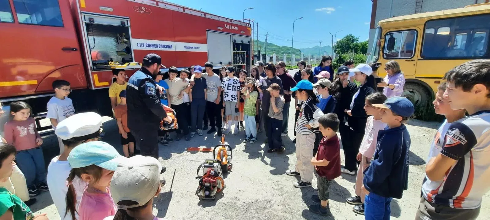 Уроки безопасности в Кумухе                                                            ...