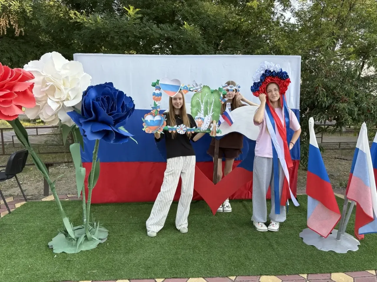 Село Архиповское отметило День Государственного флага России ярким и запоминающимся пра...