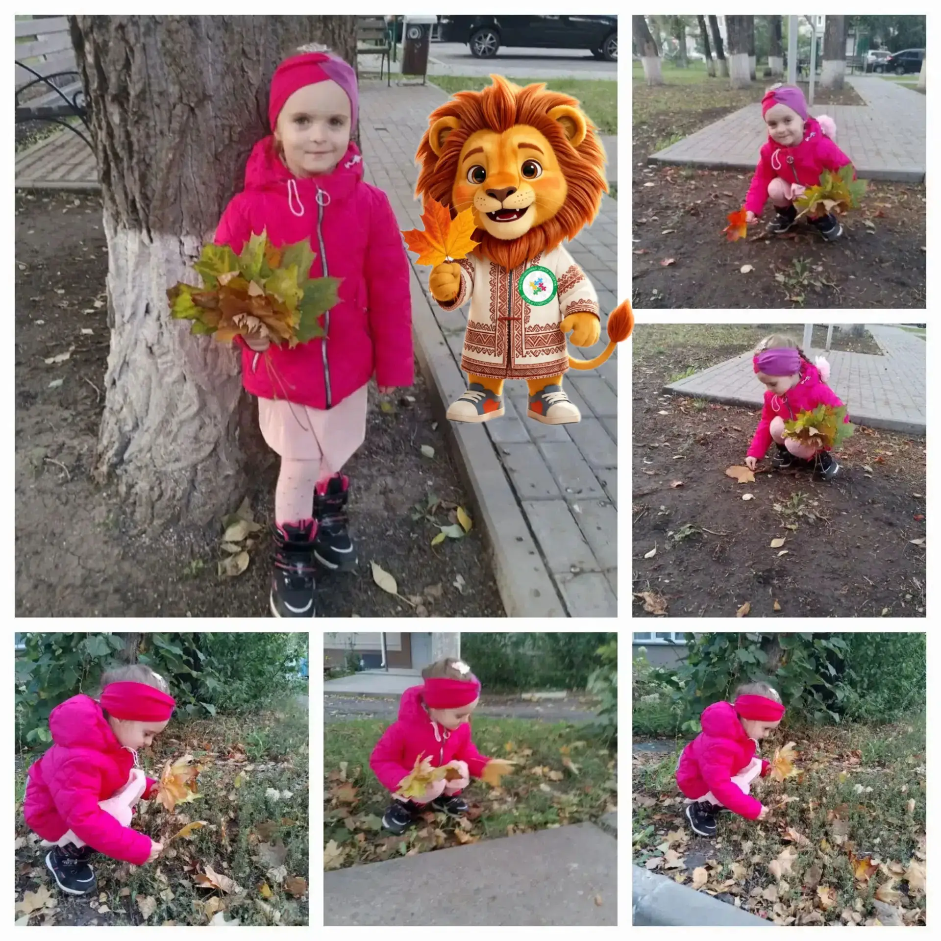 🍂 День осенних листьев и поделок из природного материала! 🍂
