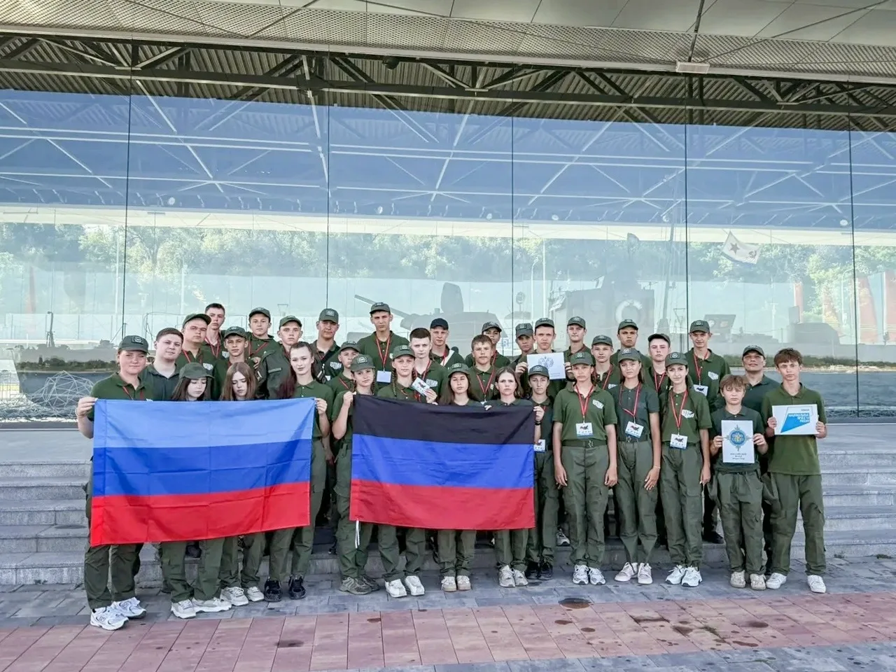 🇷🇺 Кадеты Старобельского корпуса имени Маргелова на две недели стали курсантами треть...