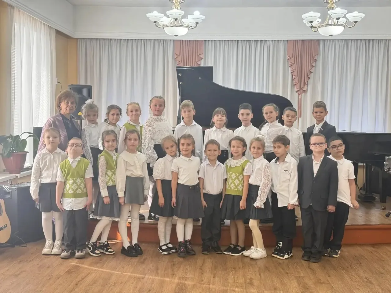 🎶 В Международный день музыки ученики 1 «Б» класса побывали в Детской музыкальной школ...