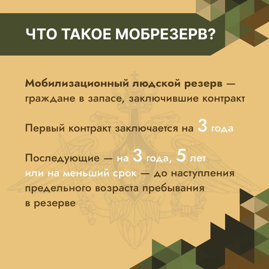 Встань на защиту Родины, стань частью мобилизационного резерва Омской области!