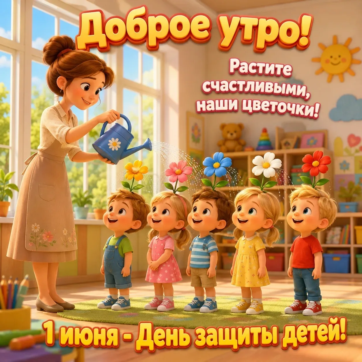 🎉 С Международным днём защиты детей! 🎉

Сегодня, 1 июня, мы отмечаем один из самых светлых и добры