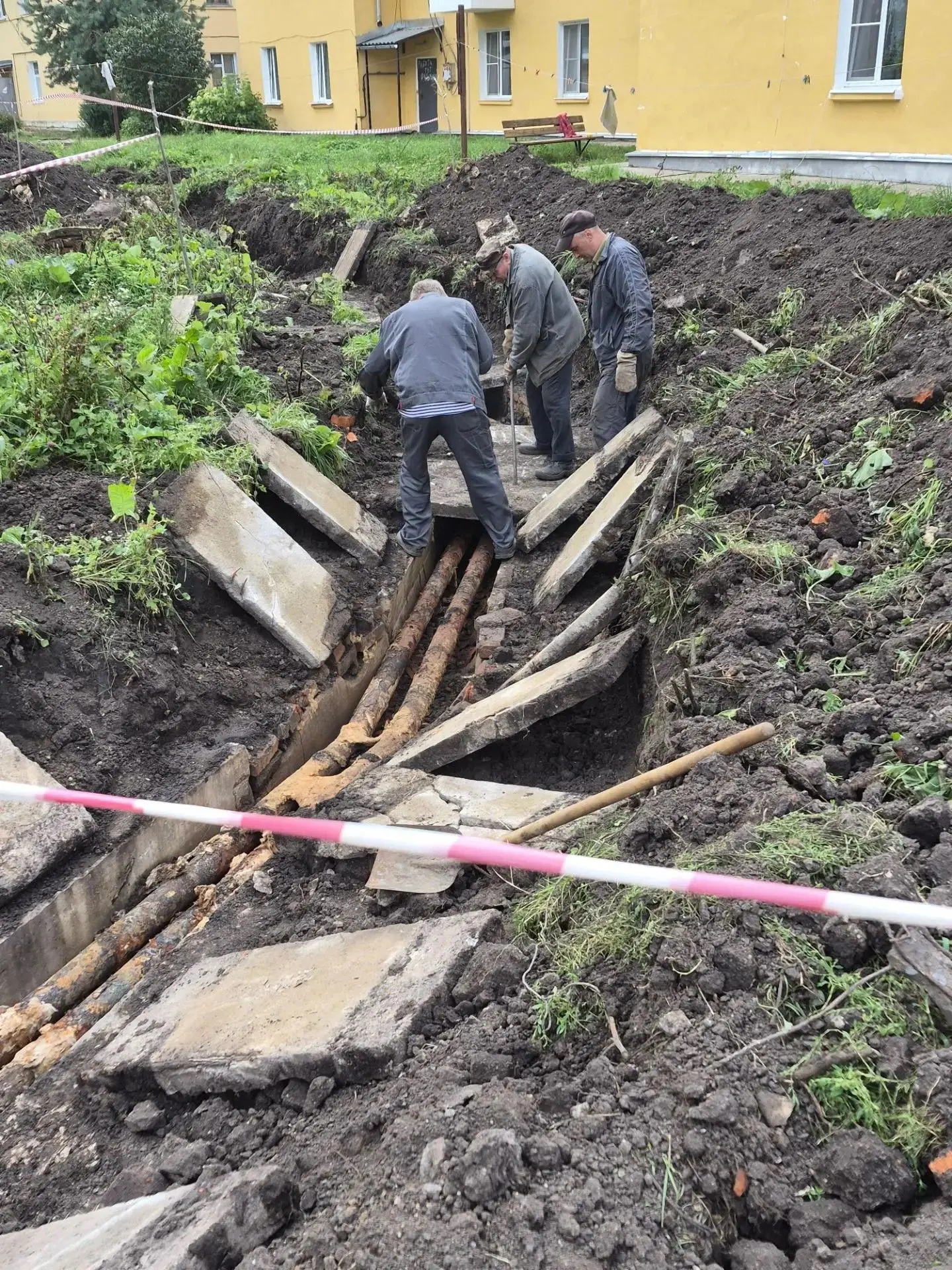Продолжается подготовка к отопительному сезону в Донском!