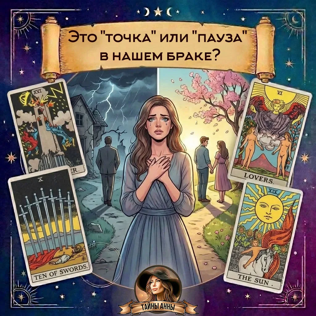 Это "точка" или "пауза" в нашем браке?

Пожалуй, один из самых тяжёлых типов вопросов. И если уж быт
