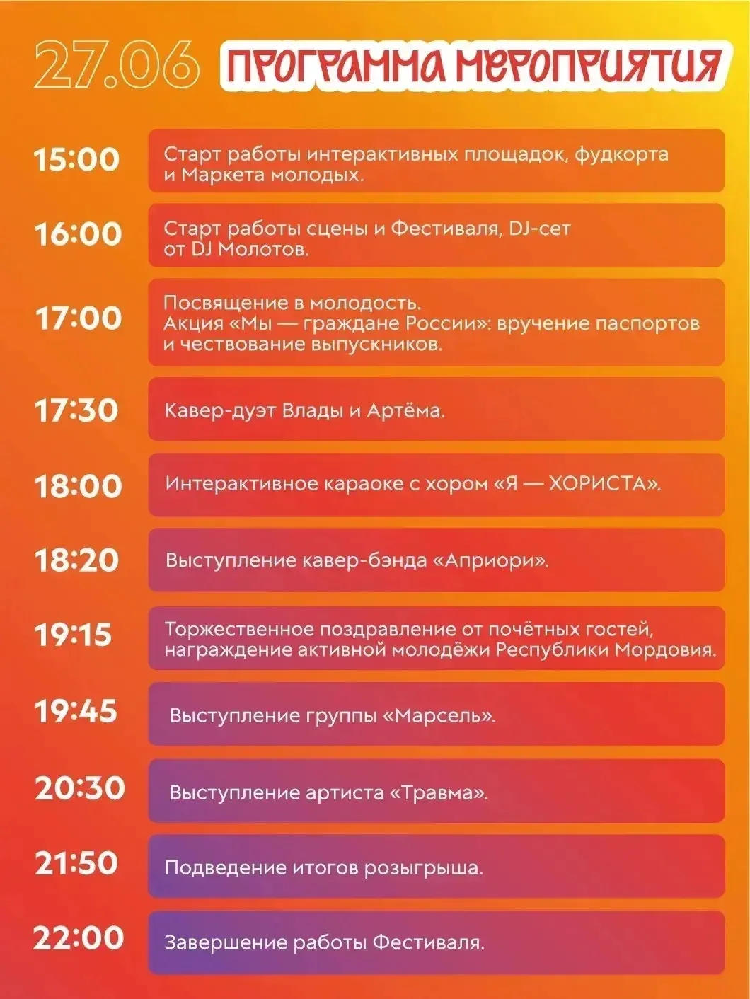 Медиа публикации