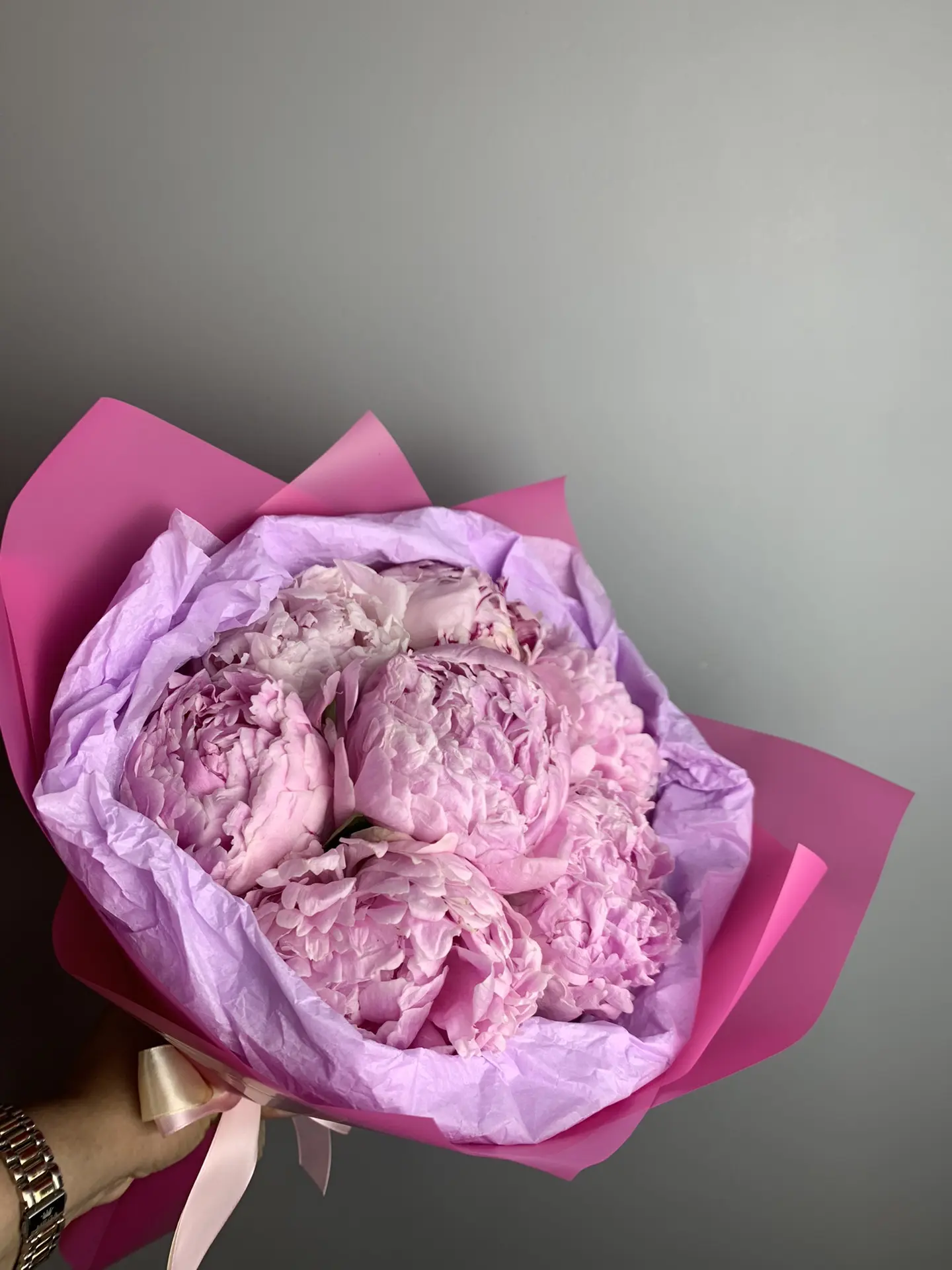 Букет «малиновый пломбир» 💞