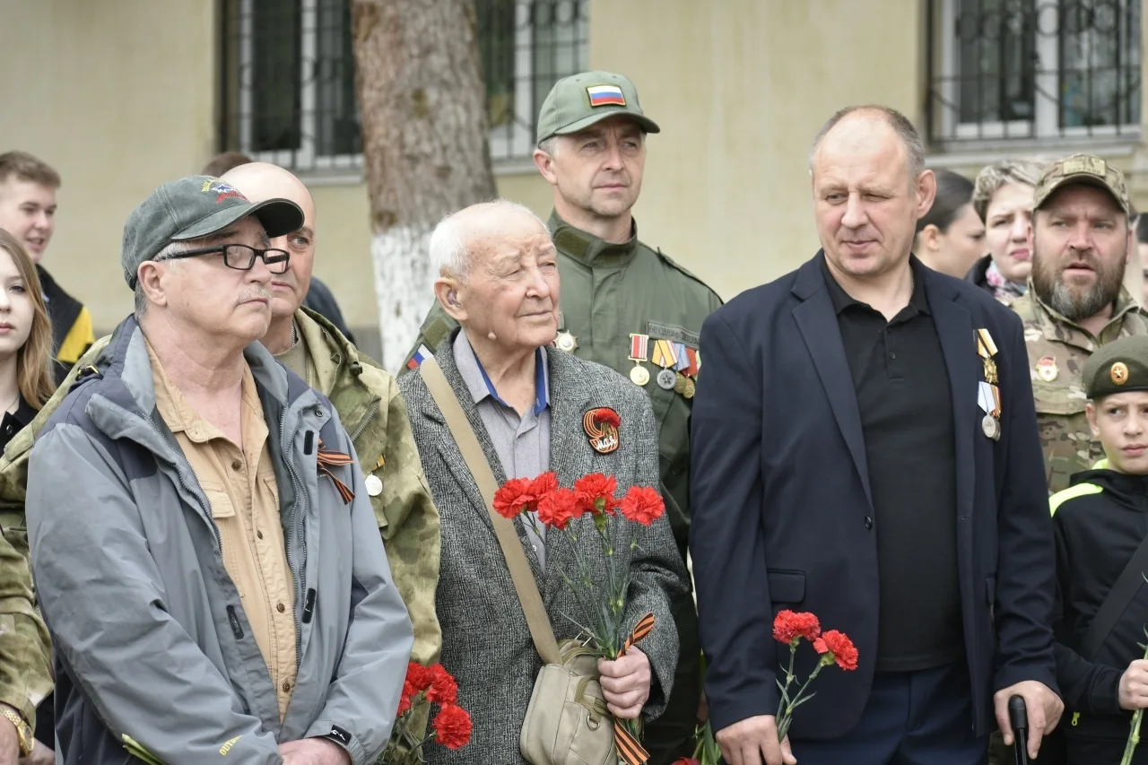 📸Фото альбом с сегодняшнего мероприятия, посвященного празднованию Дня Победы, по ссылке https://vk.