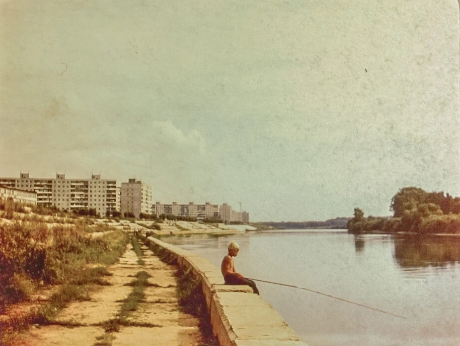 #назадвпрошлое 📸  Набережная Парковского района г. Орехово-Зуево, 1985 год