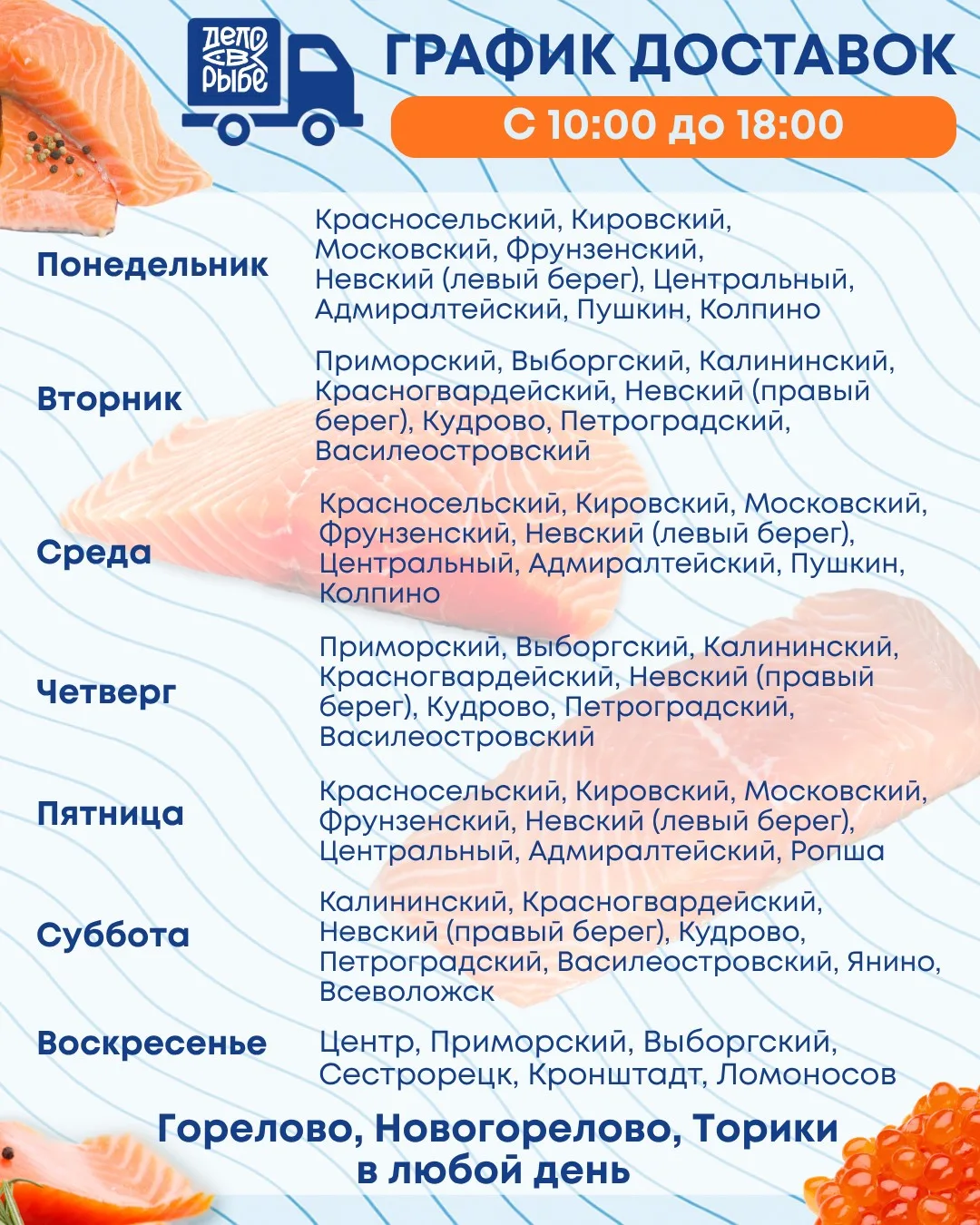 🐟 РАСШИРЯЕМ ГЕОГРАФИЮ ДОСТАВОК!