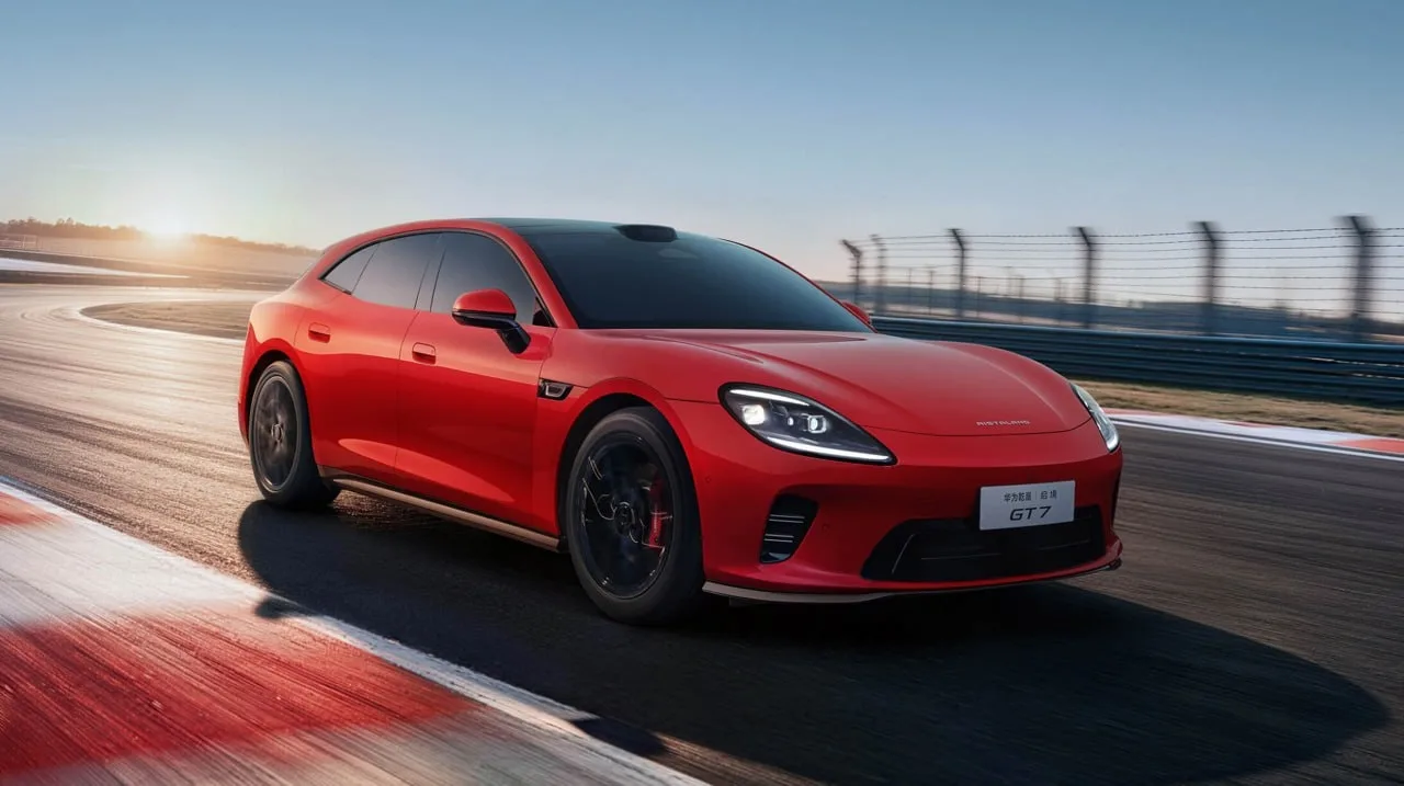 Китайцы показали спорт-универсал в стиле Porsche Panamera — это Aistaland GT7 от нового совместного 