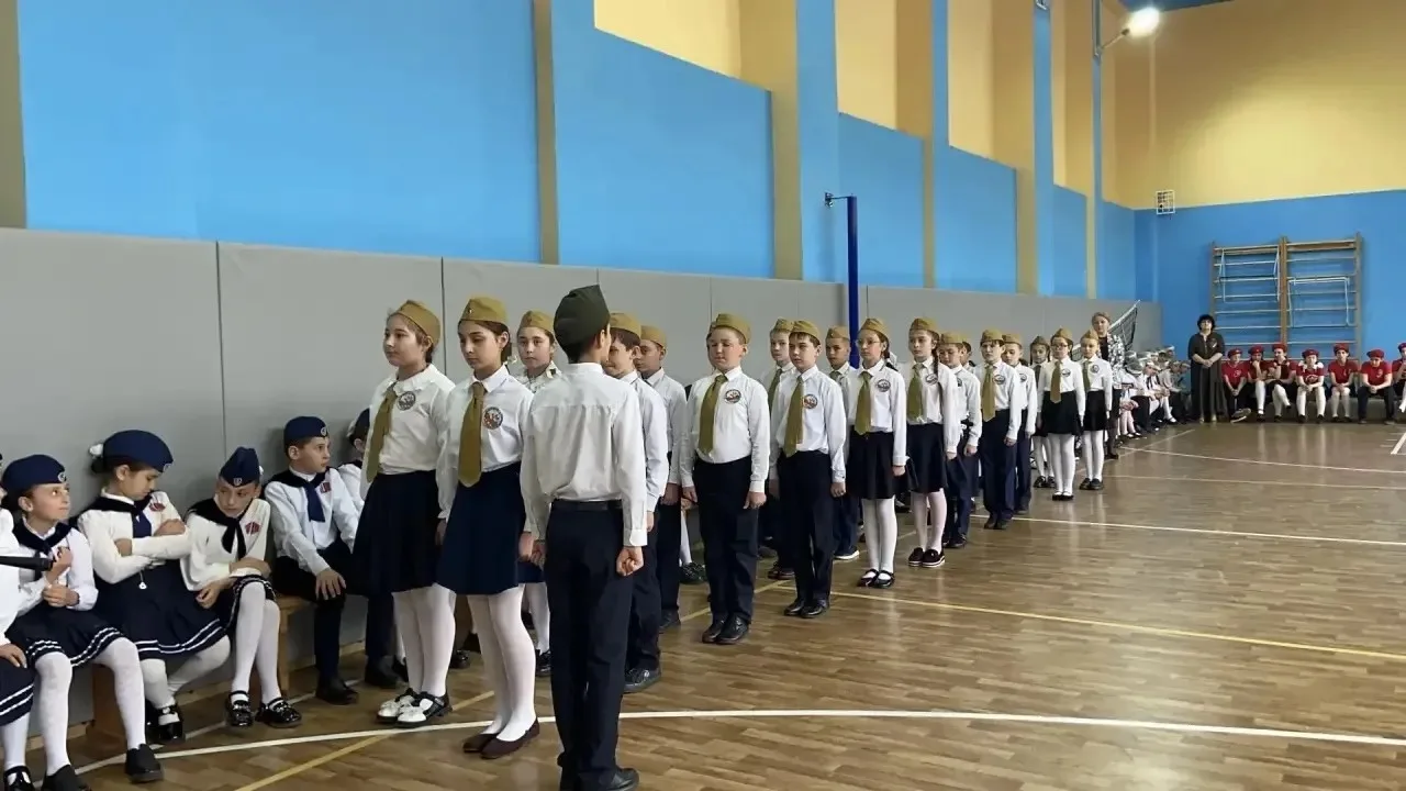 В Республике Северная Осетия-Алания 18 мая в школе № 3 города Алагир состоялся смотр-ко...