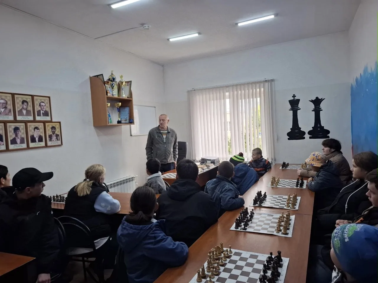 Ребята школы-интерната посетили стадион "Труд"