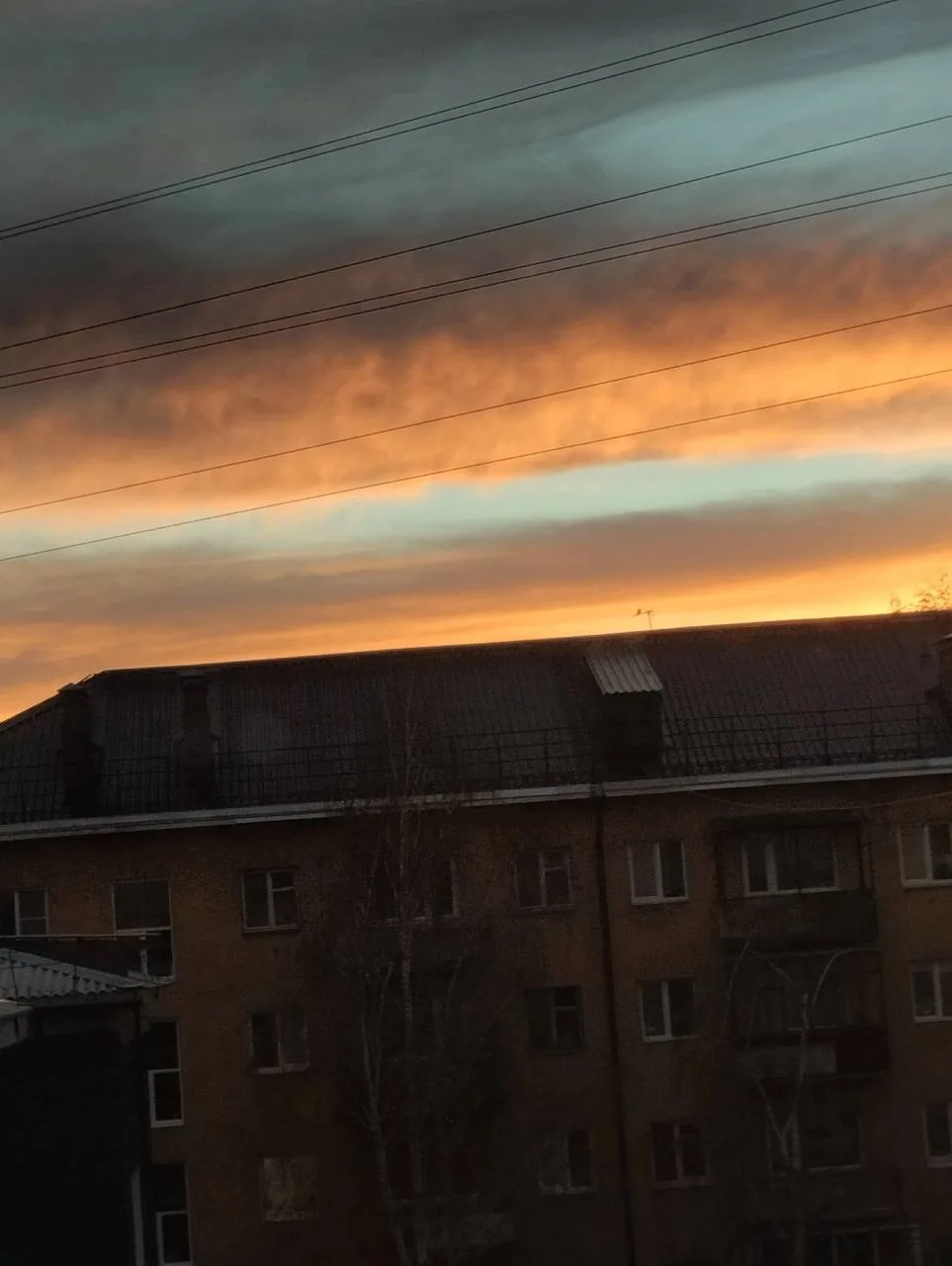 Красивый закат 🌅