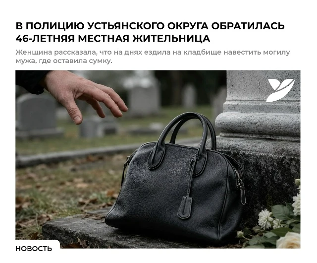✨ В Устьянах раскрыта кража с кладбища