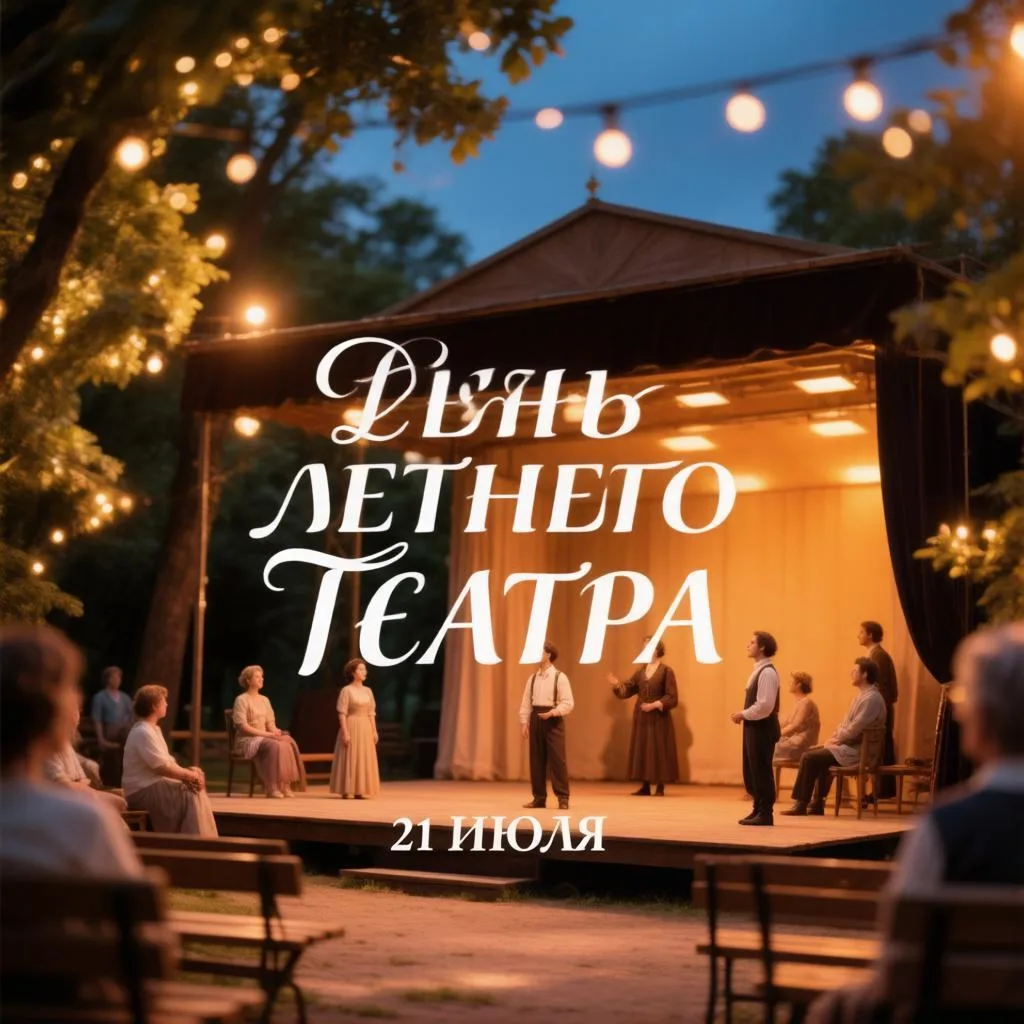 Сцена, занавес, аплодисменты! 👏 Сегодня День летнего театра!

Привет всем театралам и тем, кто прос