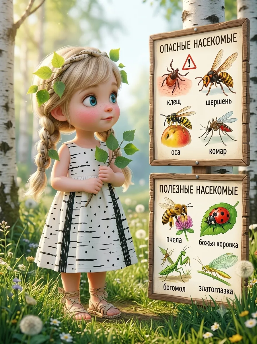 🐝 Осторожно, насекомые! 🐞

Сегодня в нашей средней группе прошел очень важный и познавательный уро