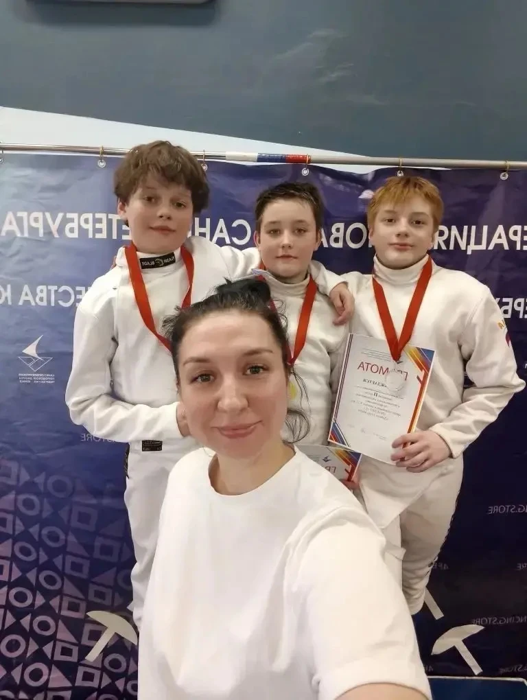 🌟🔥И снова наши ребята на пьедестале победителей! 🏆  🤺На этот раз по фехтованию!  Вчера наш ученик 5А