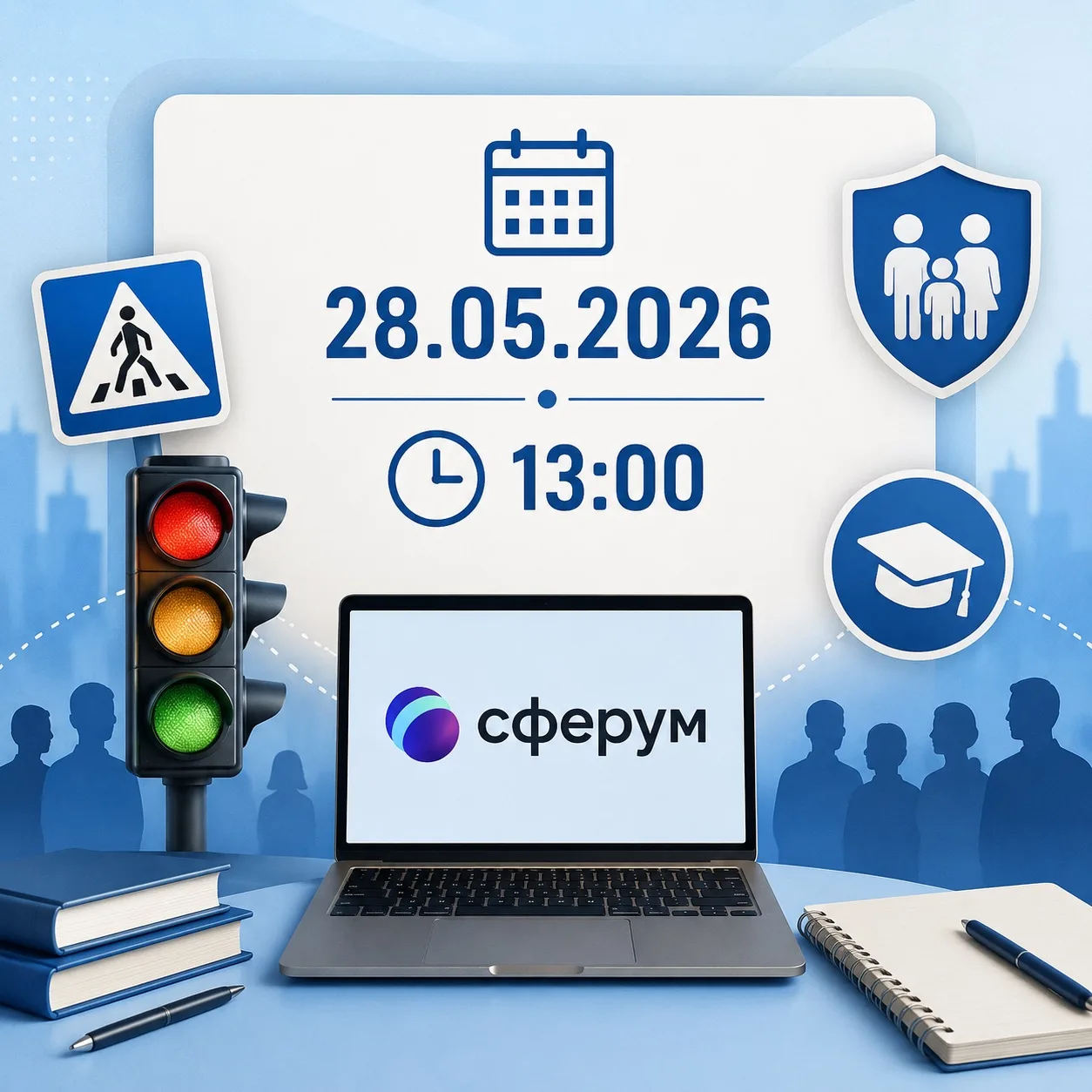 📢 Уважаемые родители!  28 мая 2026 года в 13:00 состоится общегородское родительское собрание, посвя