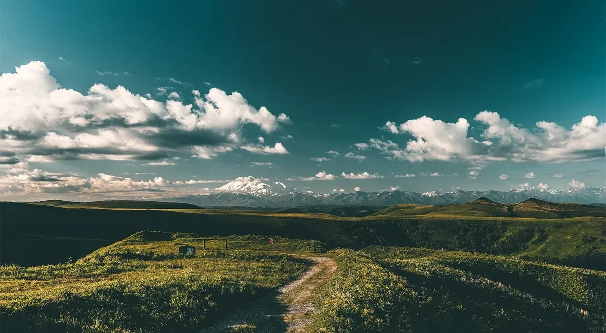🌄Закат на перевале Гум-Баши — из Кисловодска.