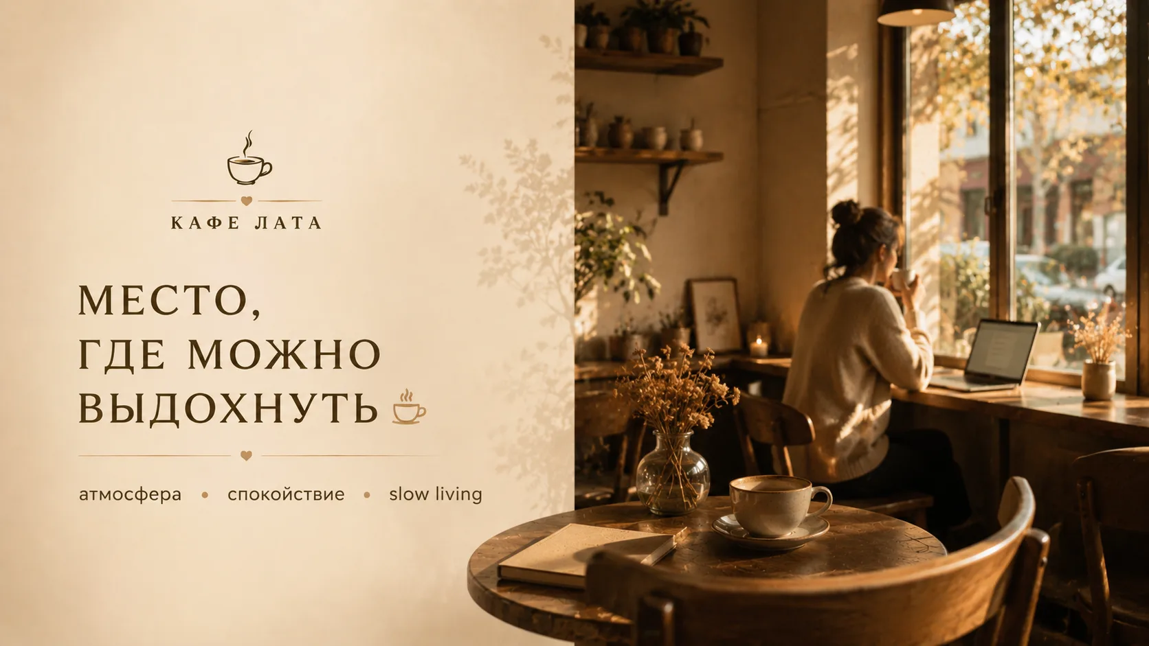 ☕️ Иногда люди заходят «просто за кофе»