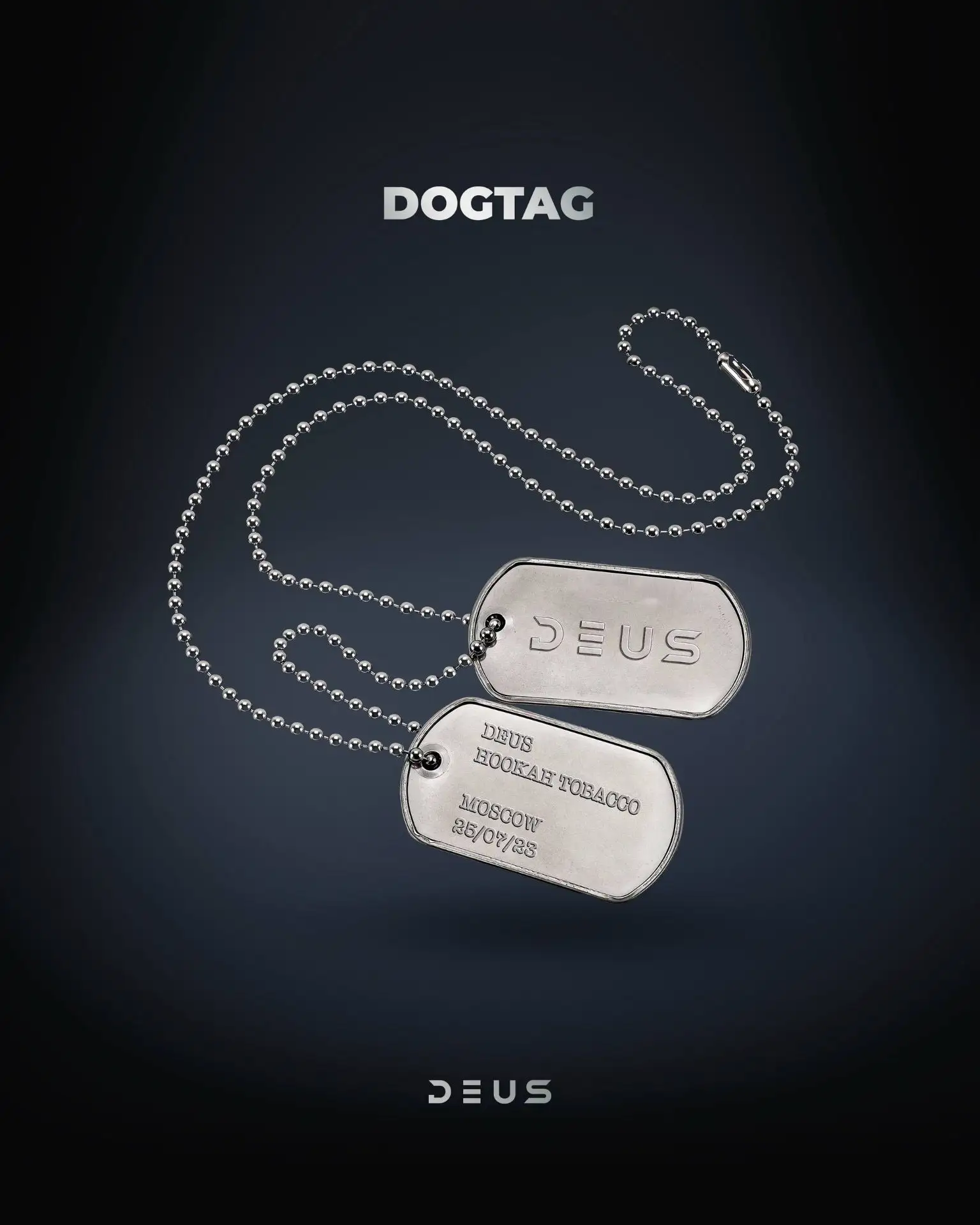 НОВЫЙ МЕРЧ ОТ DEUS - DOGTAG