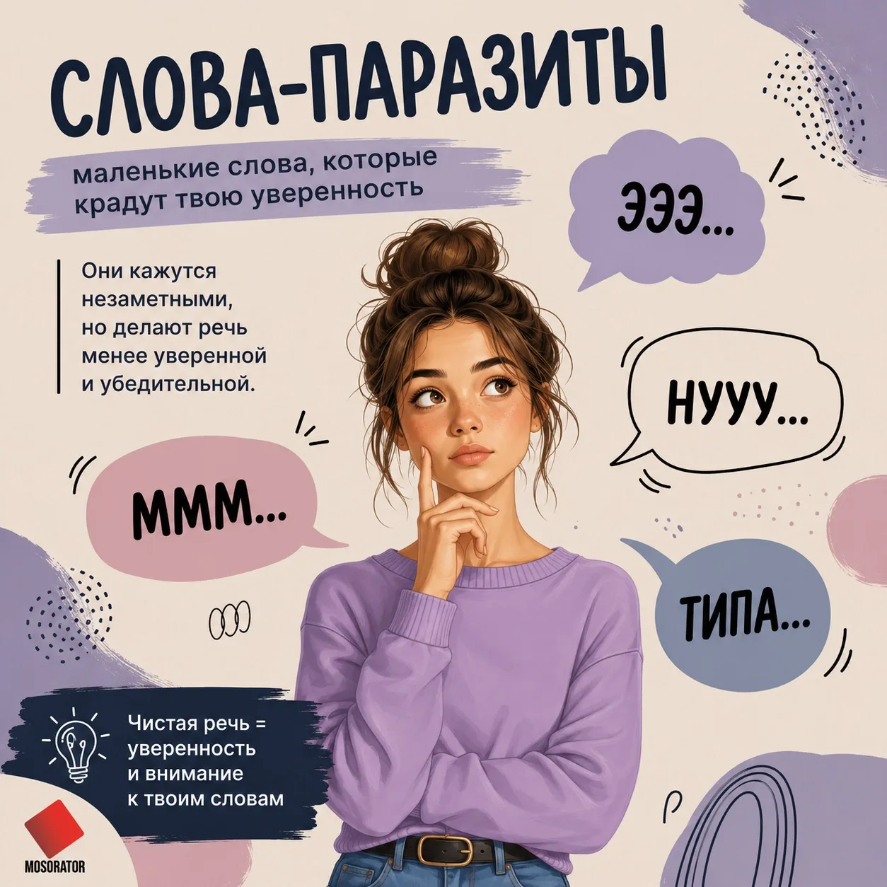 «Э-э-э… короче, типа…» Что ваши слова-паразиты говорят о вас на самом деле?
