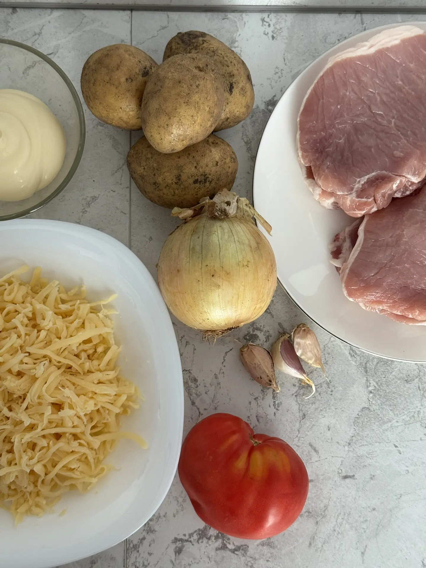Мясо по-французски