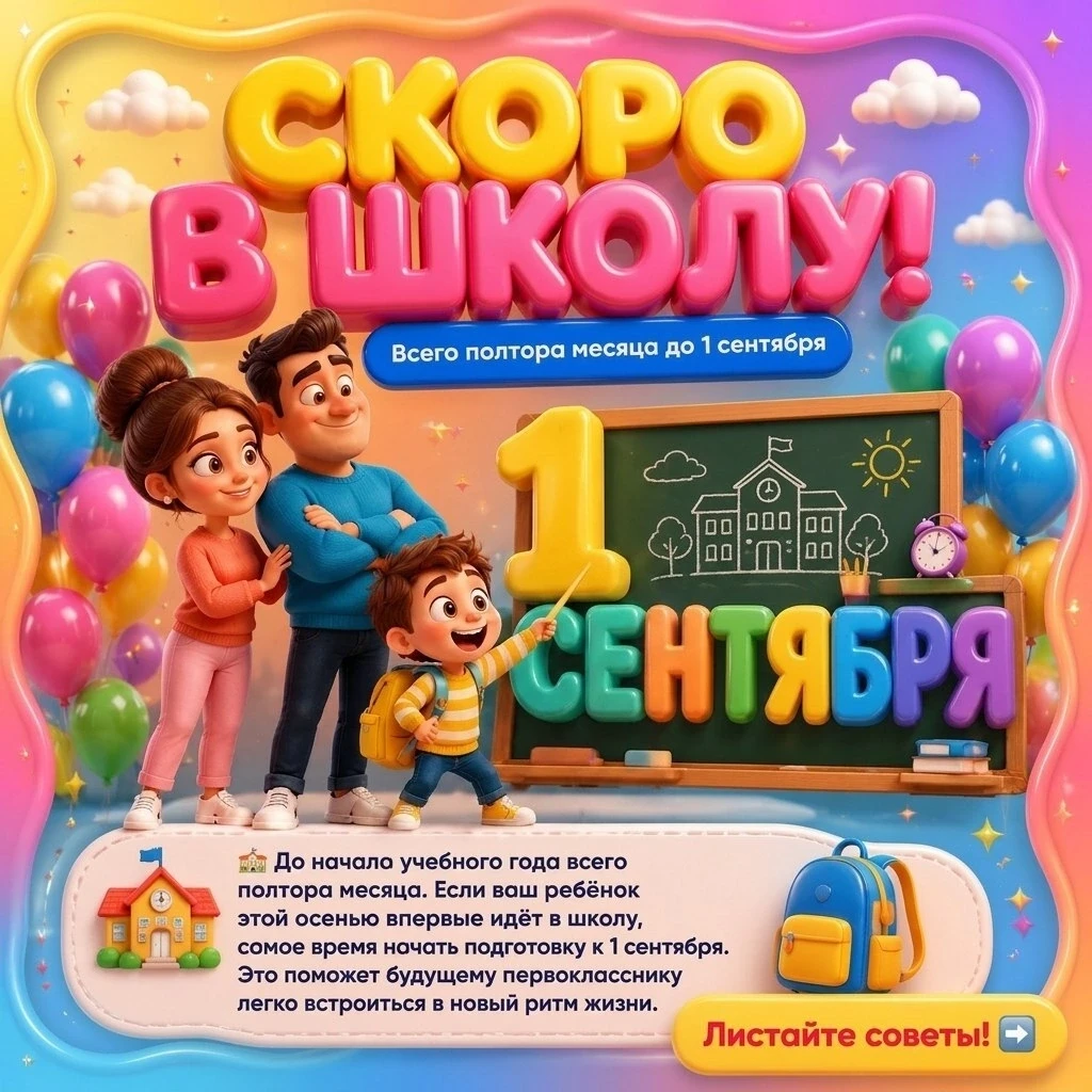 Кажется, только вчера были выпускные, когда наш детский сад провожал выпускников! И вот до 1 сентябр