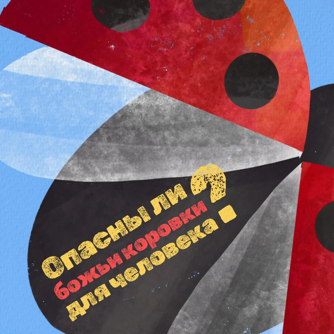 🐞 Божья коровка кажется безобидным символом лета…