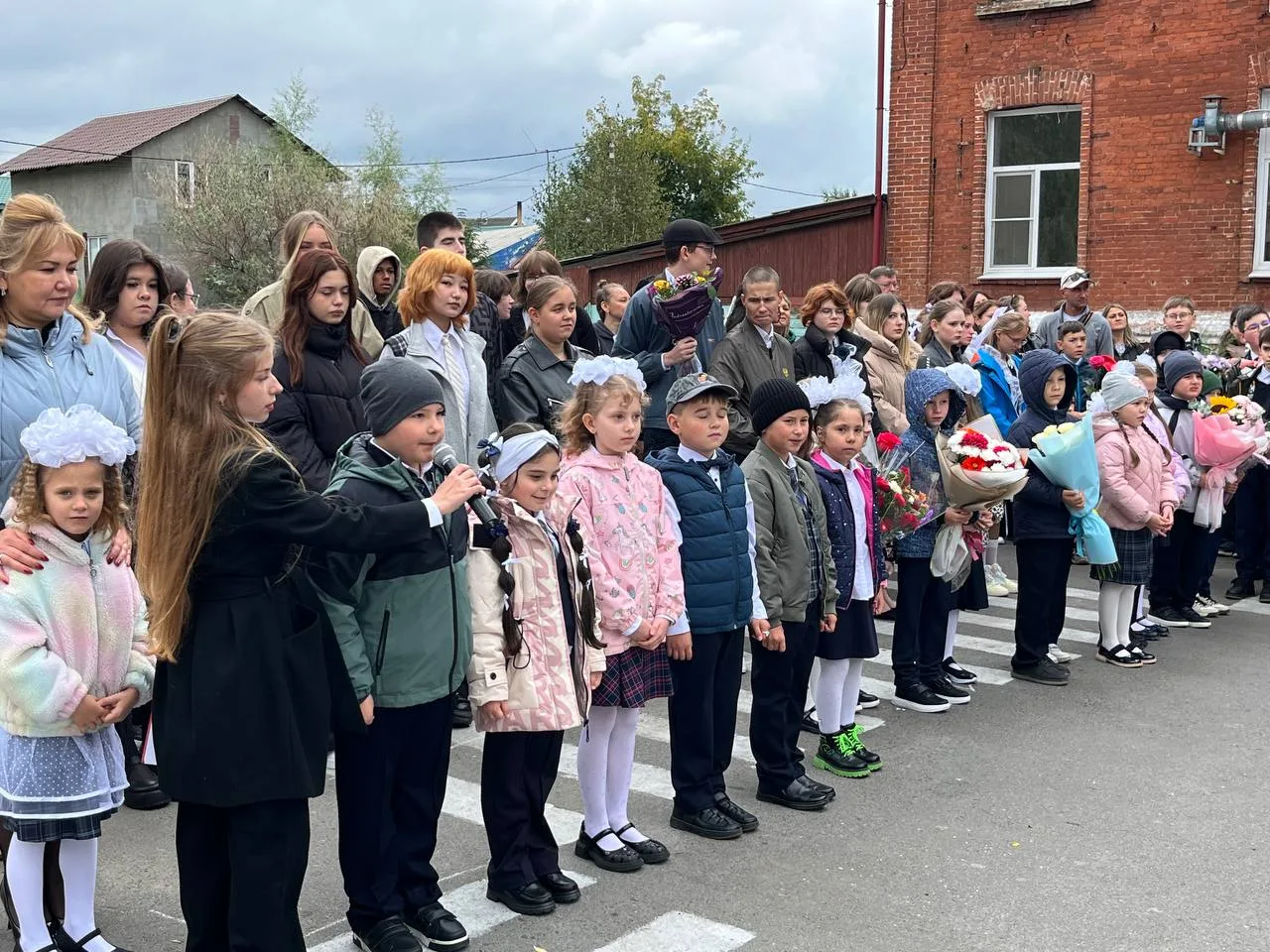 🎉 Торжественная линейка 1 сентября — и сердце будто замирает от этой особенной школьно...