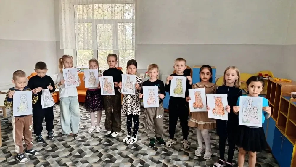 🐆 Сегодня в нашей подготовительной группе прошёл увлекательный День леопарда! 🐾  Наши воспитанники п