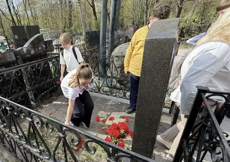 Накануне великого праздника 🎖️  4 мая актив школьного музейного комплекса и военно-патриотического к