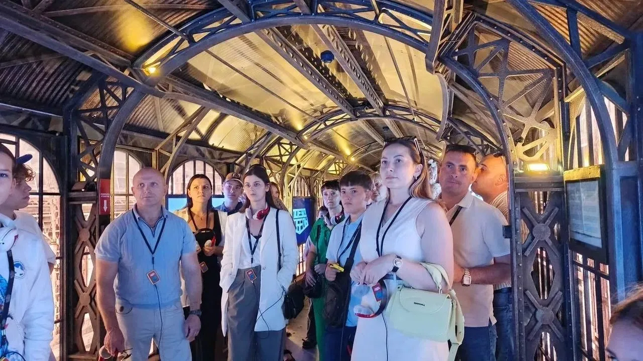 🔹Первые посетители Поезда Победы осмотрели экспозицию уникального состава в прошедшее ...