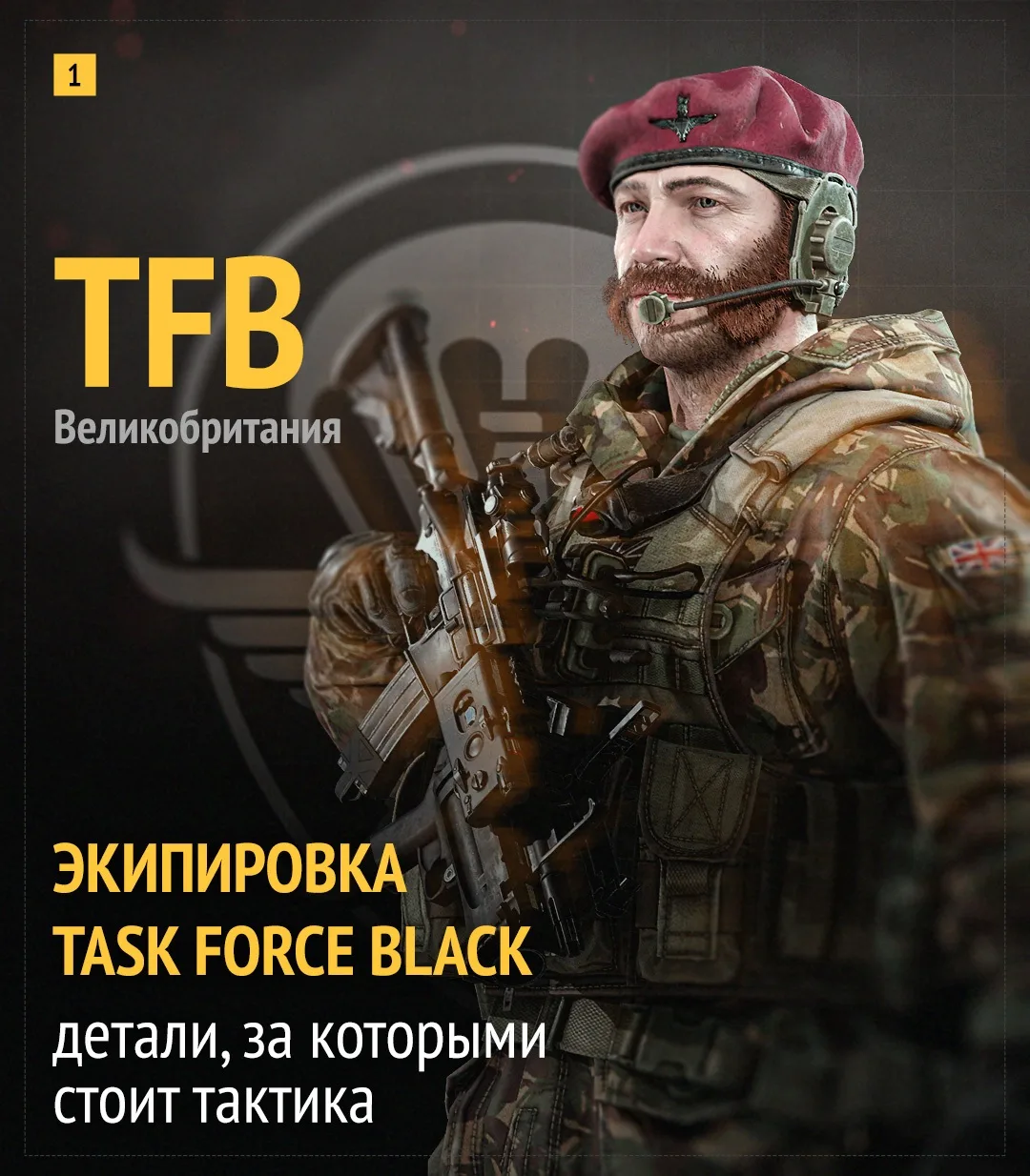 Сегодня поговорим об экипировке, которую использовали бойцы Task Force Black — оперативной группы бр