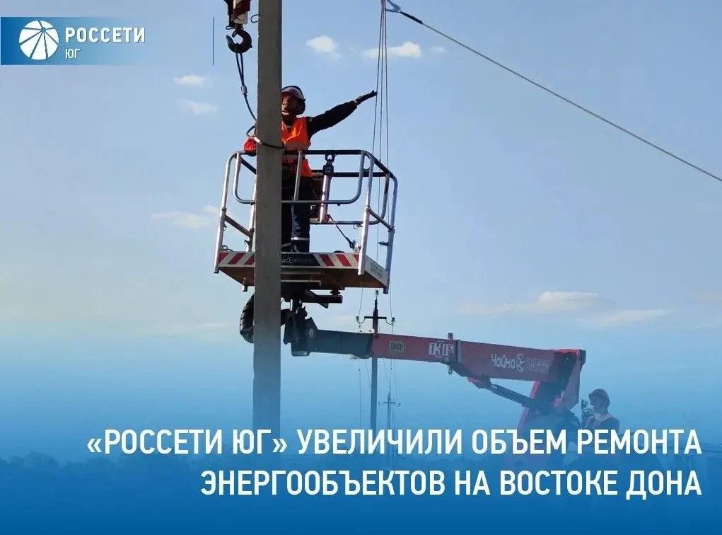 В январе-июне 2026 года специалисты филиала #РоссетиЮг – #Ростовэнерго отремонтировали в восточной ч