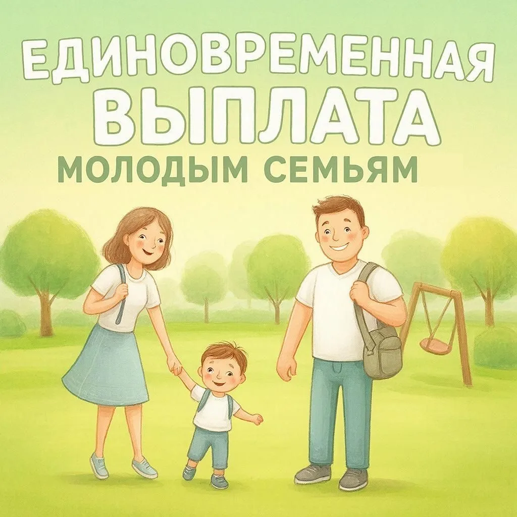 🎉 Единовременная выплата молодым семьям! 🎉