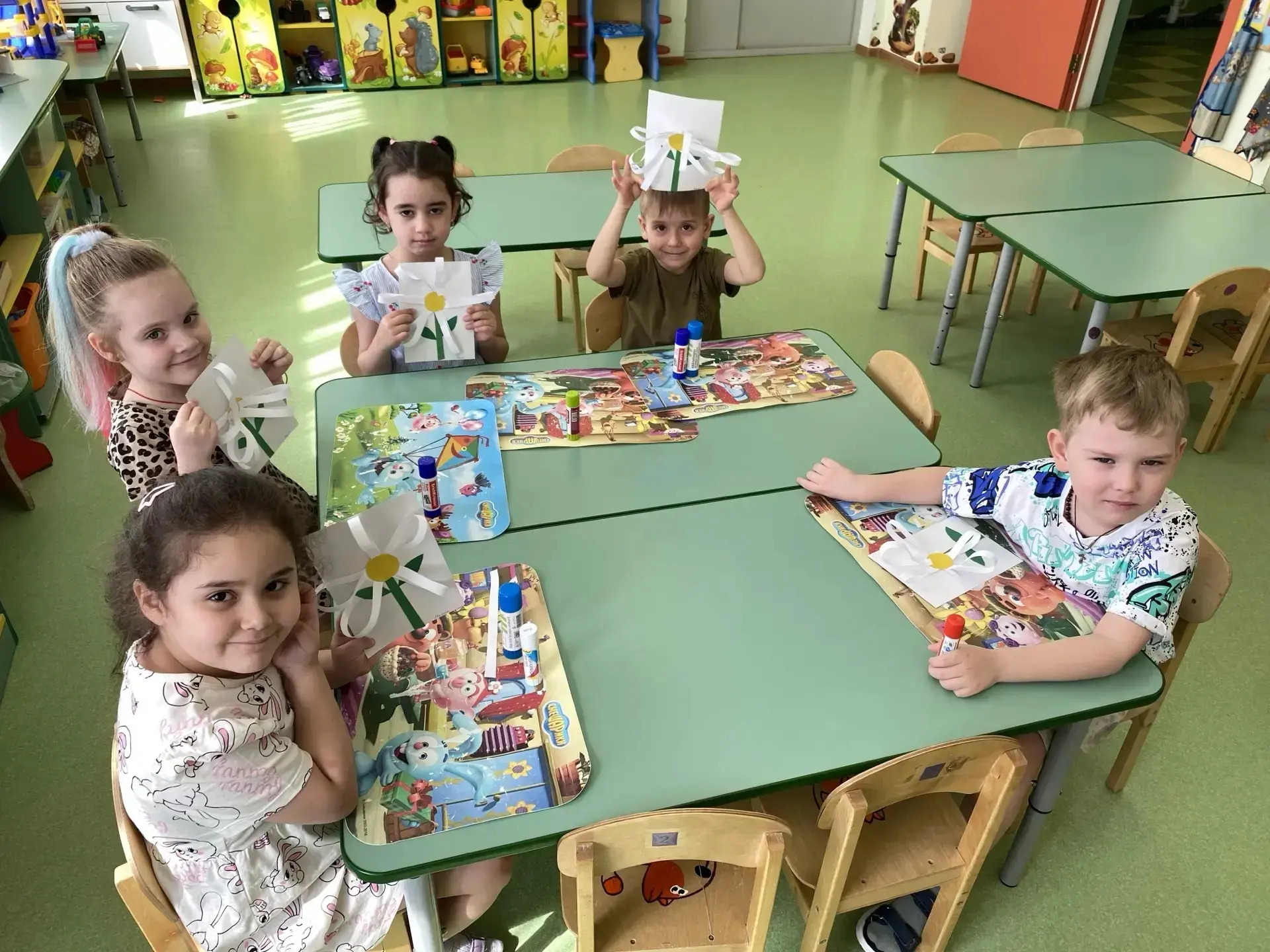 🌺 В группе N5 «Кораблик» прошло занятие «Луговые цветы» В группе N5 «Кораблик» состоялось интегриров