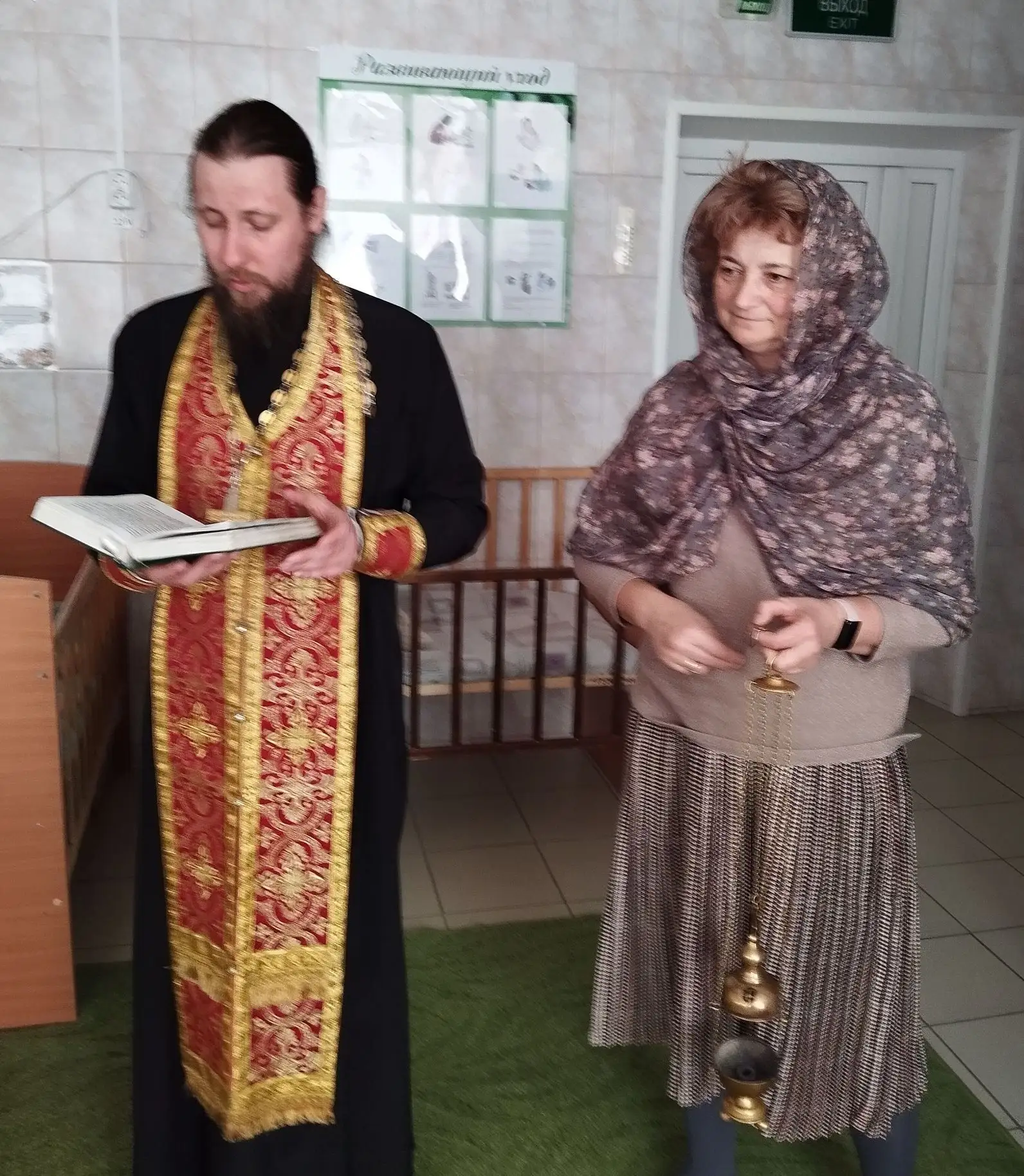 В  нашем социальном доме  произошло по- настоящему светлое событие! С визитом к нам при...