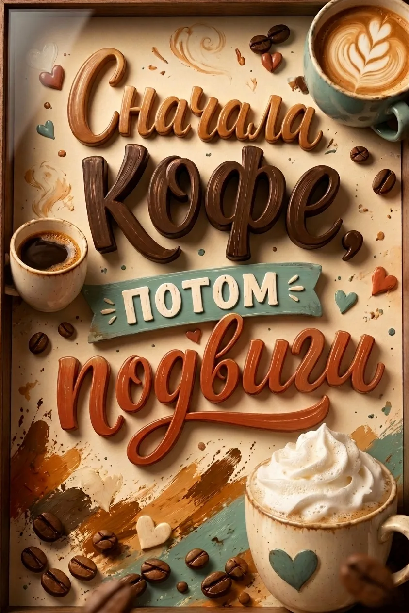 Сначала кофе, потом подвиги!
