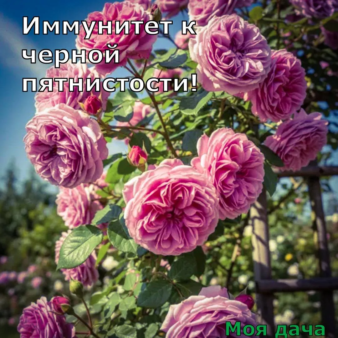 Иммунитет к черной пятнистости 🌹

Если вы мечтаете о розах, но не готовы всё лето опрыскивать и леч