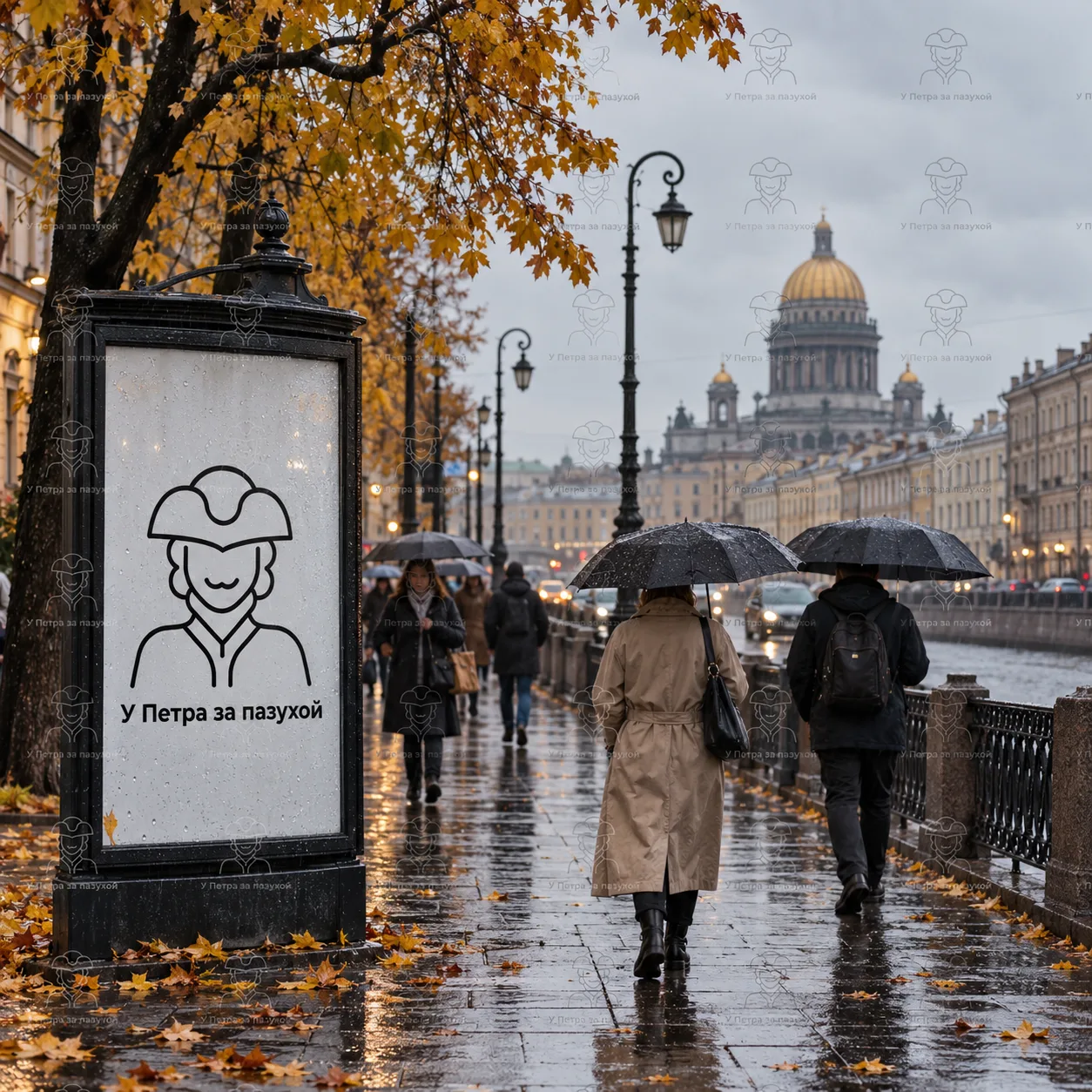🍂 Бабье лето в Петербурге отменили. Зонты остаются