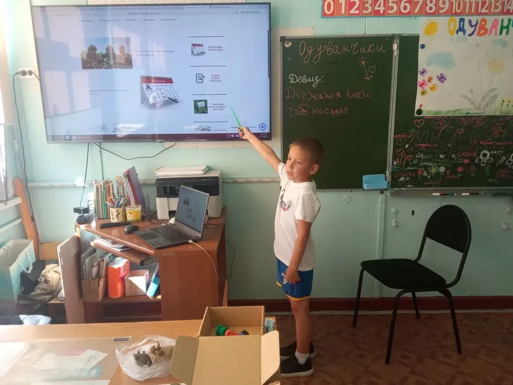 Участники конкурса «КАРТОФЕЛЬНЫЙ БУМ» рассказали и показали ребятам пришкольного оздоровительного ла