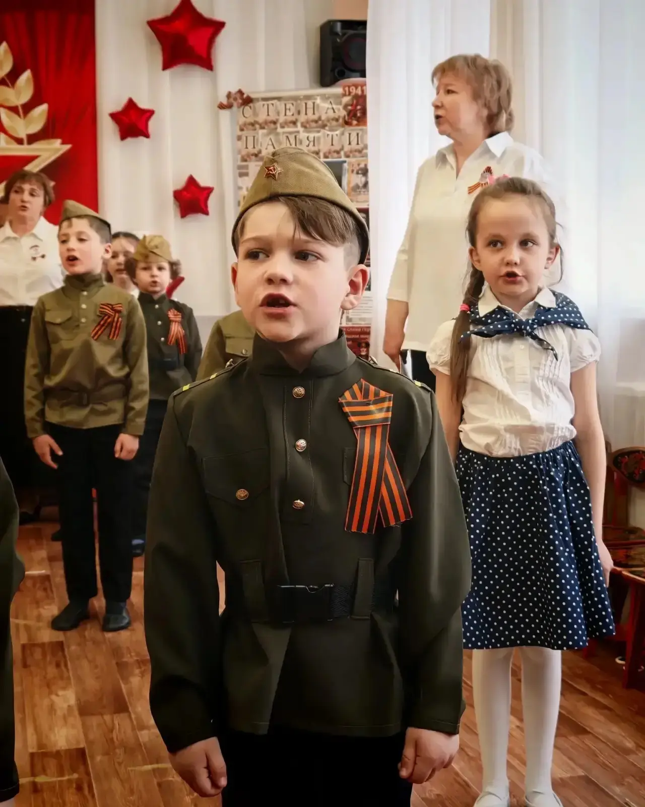 А вот так прошёл День Победы в дошкольных группах Школы Ломоносова.  #ДОНМ #ШколаЛомоносова #Школа15