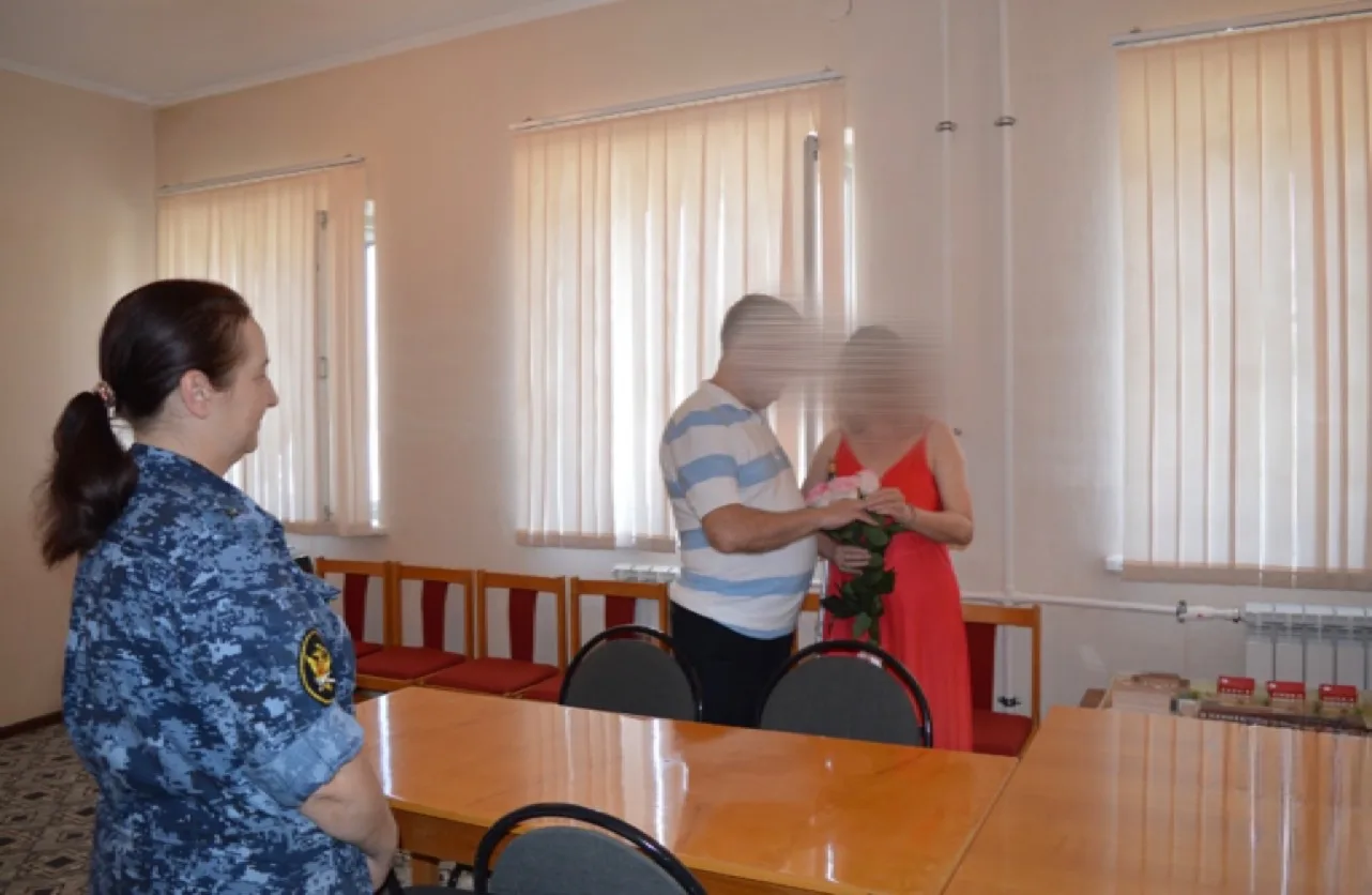 В ИК-5 УФСИН России по Саратовской области состоялась церемония бракосочетания