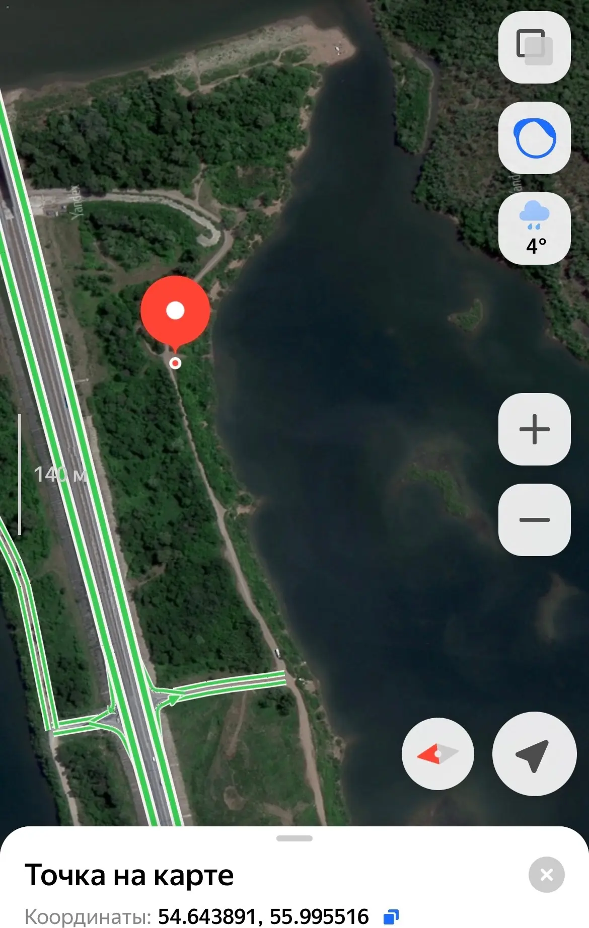 Всем привет! Подскажите пожалуйста, вот в эту точку карьера М5 можно будет после дождя ...