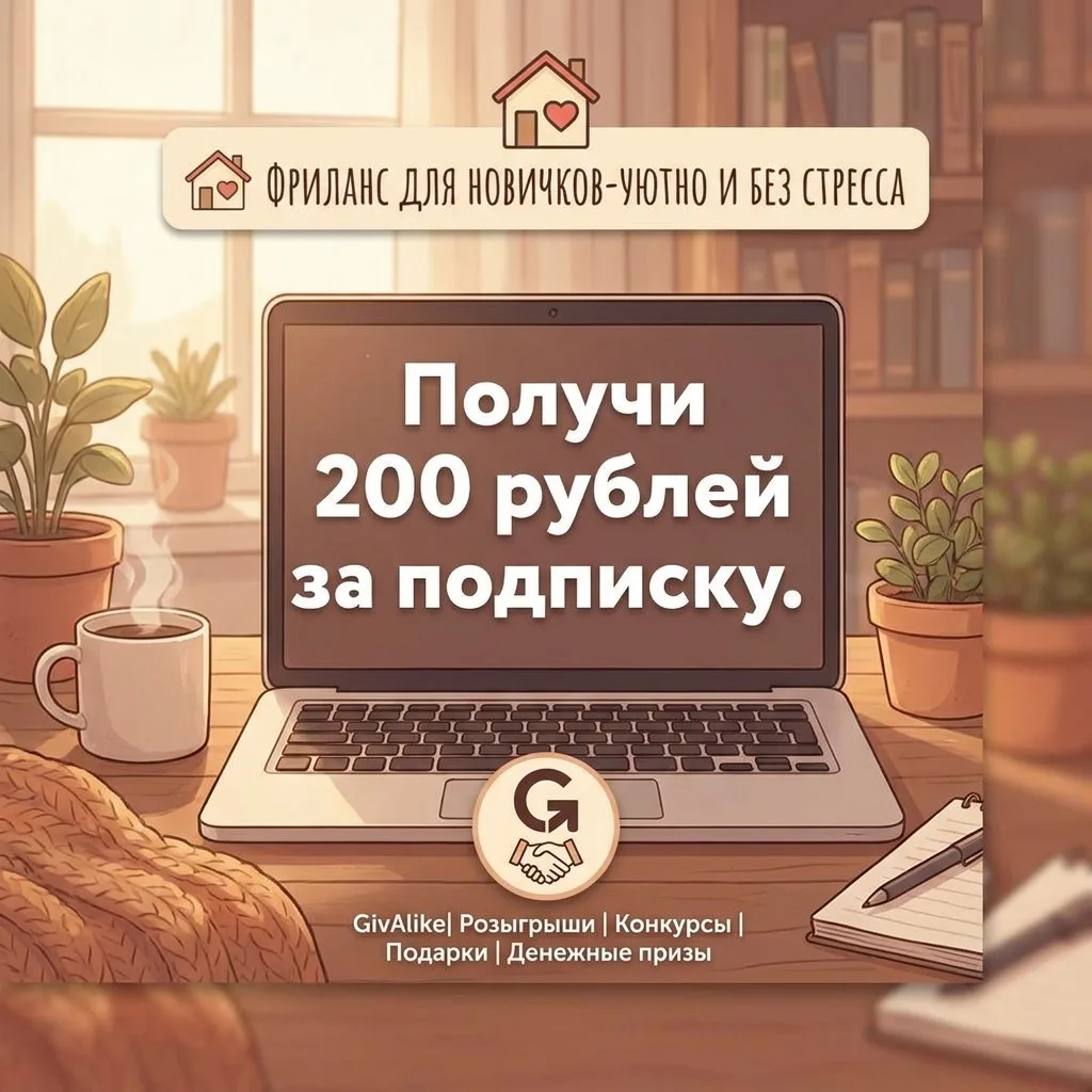 Дарим 200 рублей за подписку 🎁
